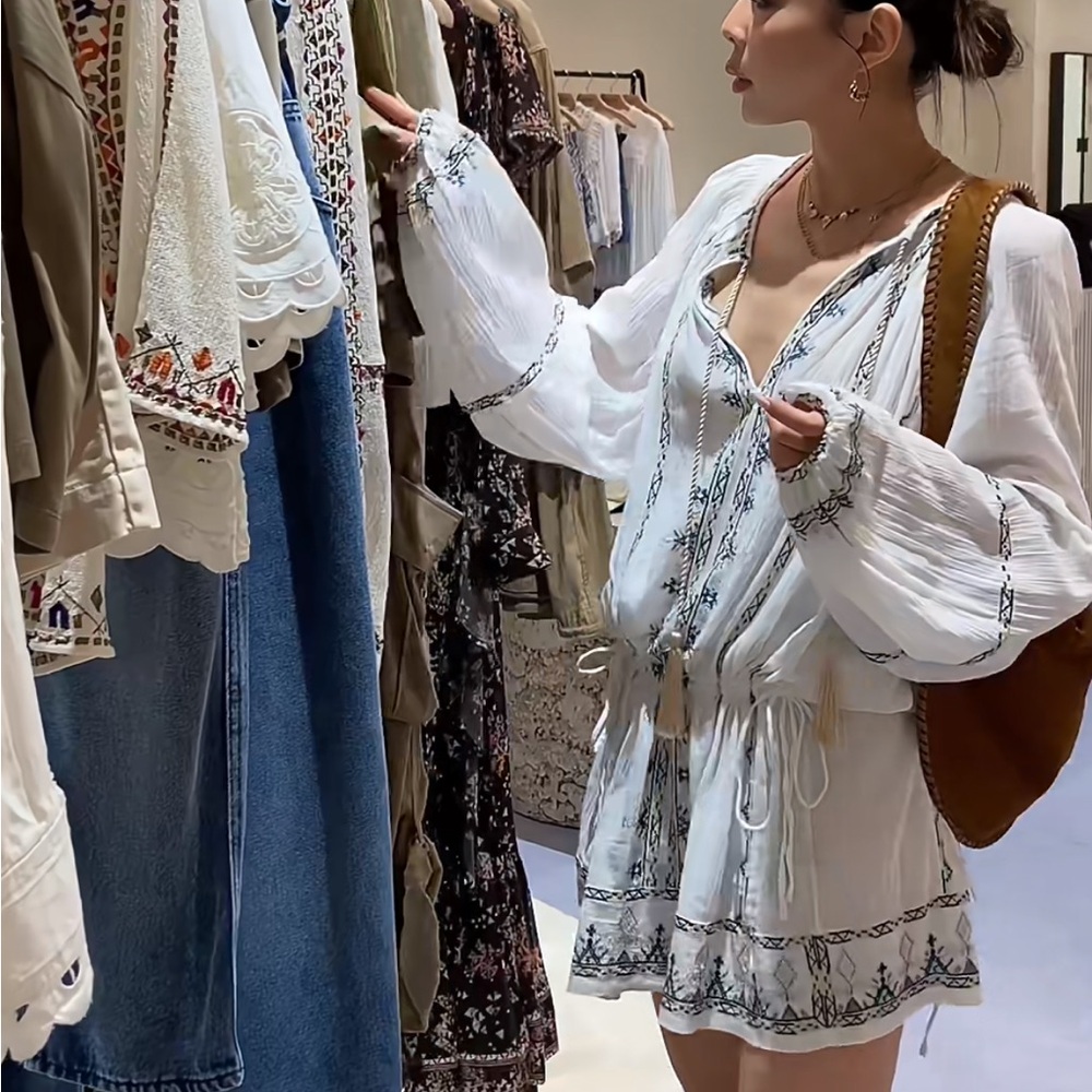 Isabel Marant Etoile Embroidery Dress